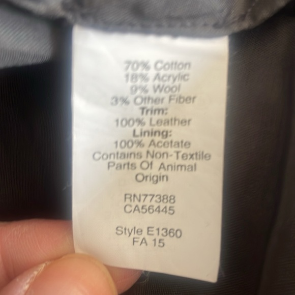 Madewell city coat- speckled - Picture 11 of 11